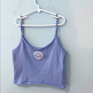 light blue Hollister tank